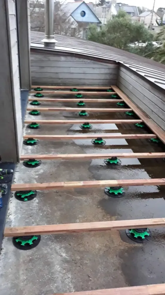Terrasse plot construction